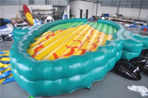 Inflatable corn cod bounce pad United States