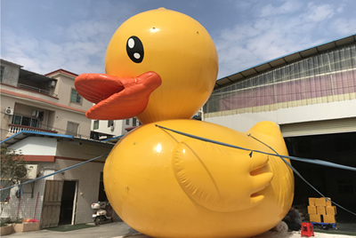8m giant air-tight inflatable duck to Netherlands