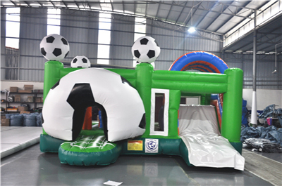 Soccer Inflatable bouncer slide combo to Germany