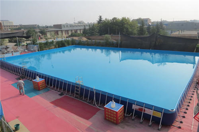Size: (L)25m×(W)15m×(H)1.5m above ground pool to Singapore