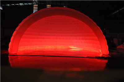 5m Dia. LED Inflatable dome tent to United Arab Emirate