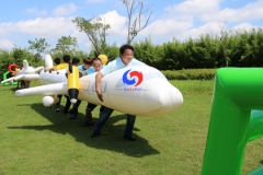  6pk6 team building games attractions Inflatable Planes Inflatable Airplane Aircraft equipment for competitions